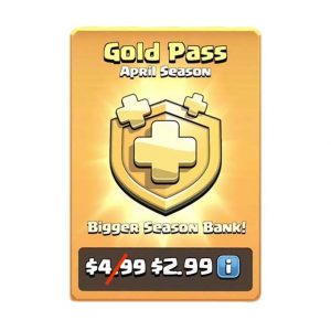 Buy Clash of Clans Gold Pass Cheap