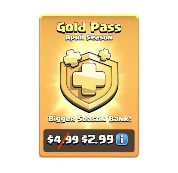 Buy Clash of Clans Gold Pass Cheap