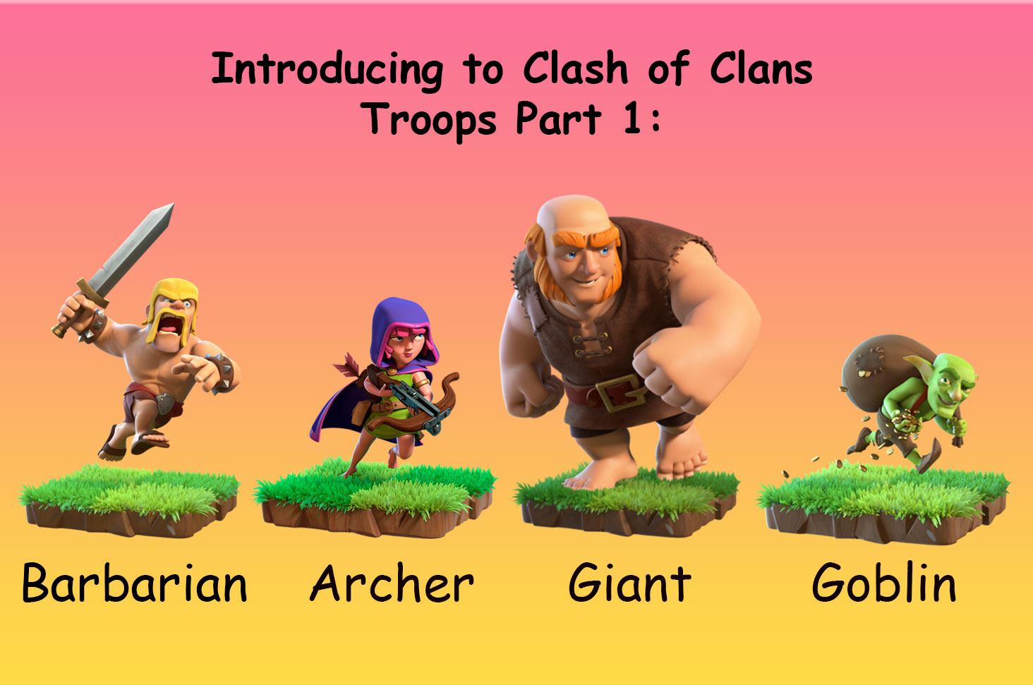 clash of clans max level goblin