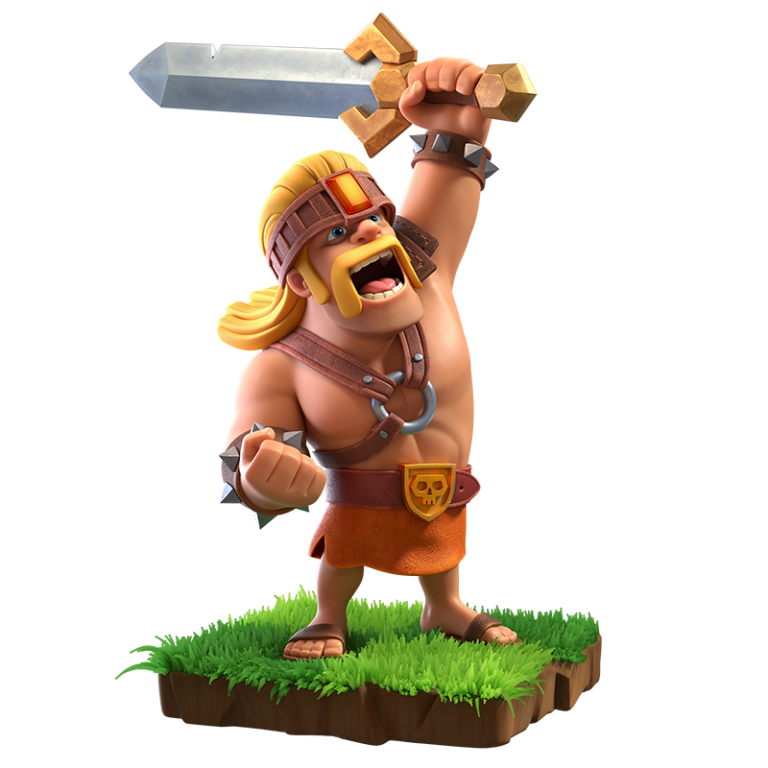 Clash of Clans Troops Barbarian, Archer, Giant and Goblin Buyclash