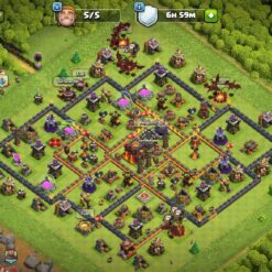 Town Hall 10 level 121 Main Base