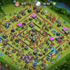 Town Hall 14 Level 166 Main Base