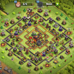 Town Hall 10 Level 130 Main Base