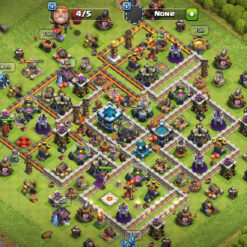 Town Hall 13 level 166 Main Base