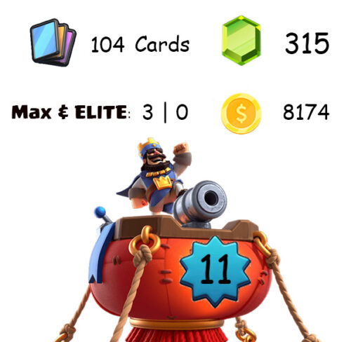 Clash Royale Level 33