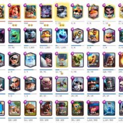 Clash Royale Level 34 Cards 1