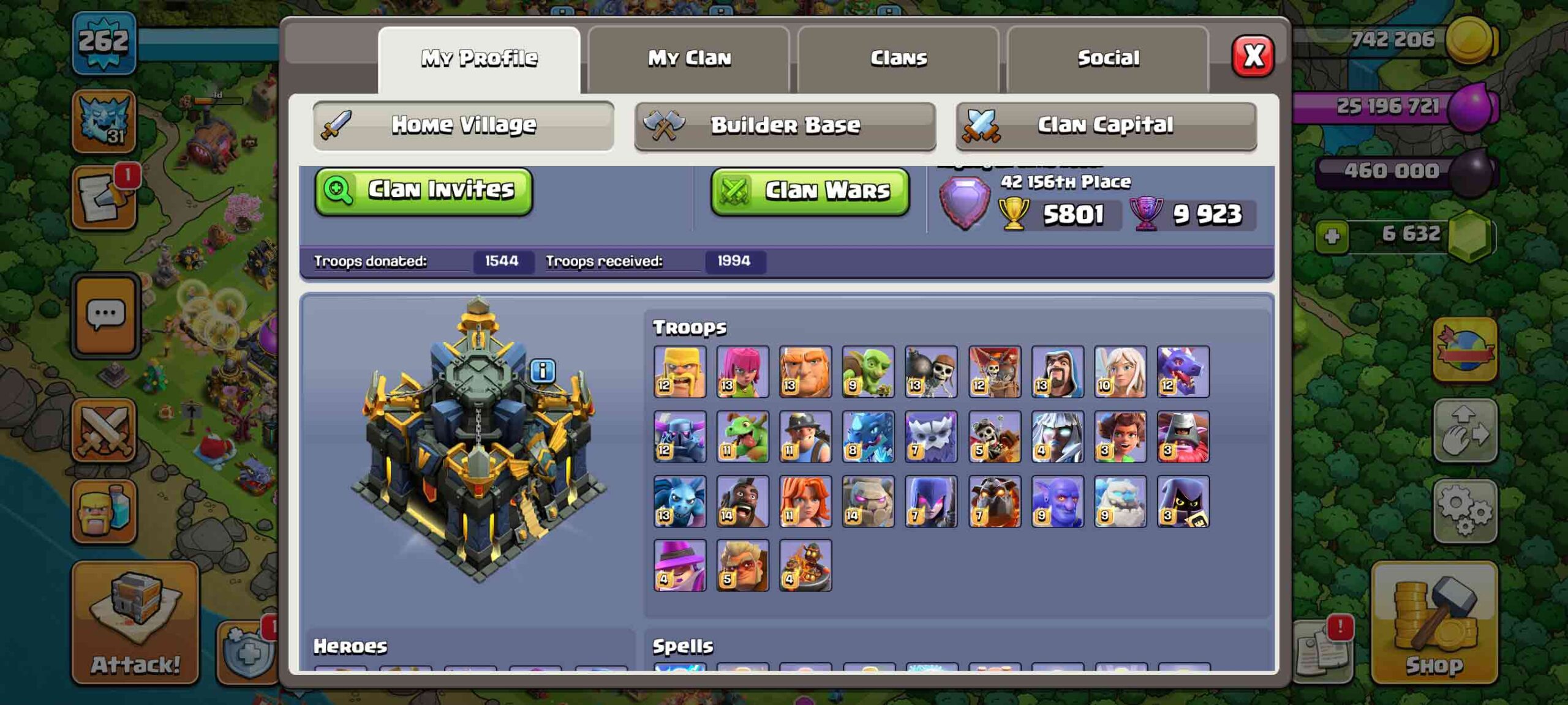 Town Hall 17 Level 261 Main Profile 1